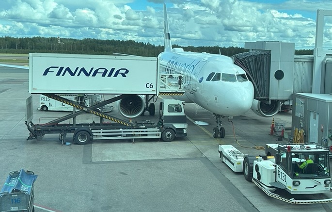 Finnairin lentojen peruutusten odotetaan jatkuvan lokakuun loppuun saakka. 1