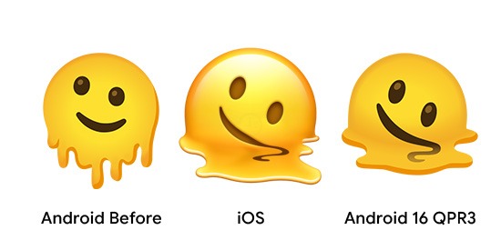 Google päivittää emoji-tyyliään merkittävästi tulevassa Android-version päivityksessä – inspiroituneena Applen tyylistä.1