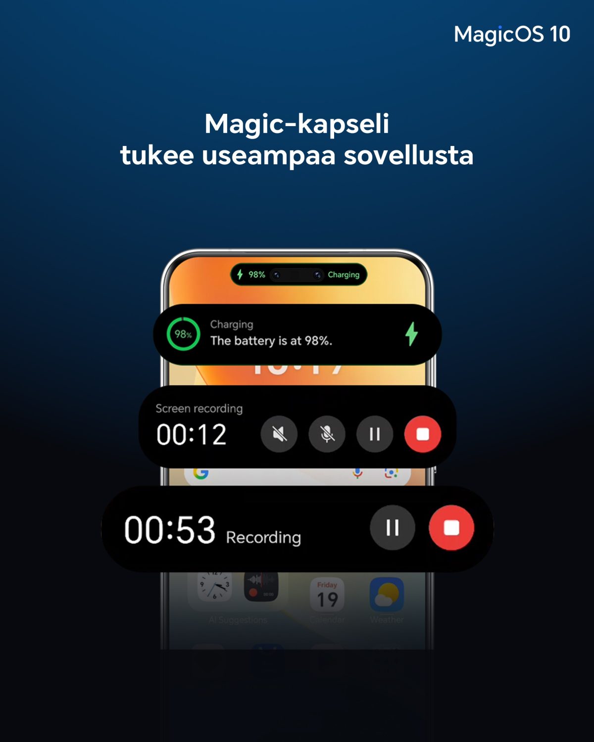Honor julkaisi aikataulun Android 16 / MagicOS 10 -päivityksille – ensimmäisenä Magic7 Prolle marraskuussa.4
