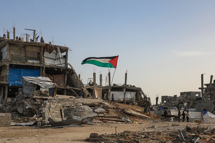 Kaksi palestiinalaista kuoli Israelin tuleen Gazan 'Keltaisella viivalla' 1