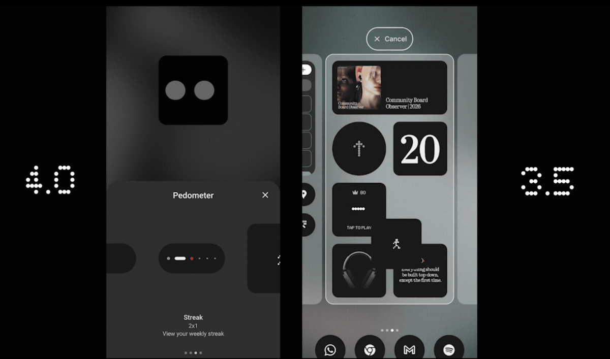 Nothing julkaisi merkittävimmän päivityksensä – Android 16 -pohjainen Nothing OS 4.0 on nyt saatavilla Phone (3):lle.5