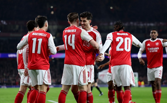 Arsenal etenee nopeasti FA Cupin neljännelle kierrokselle. 1