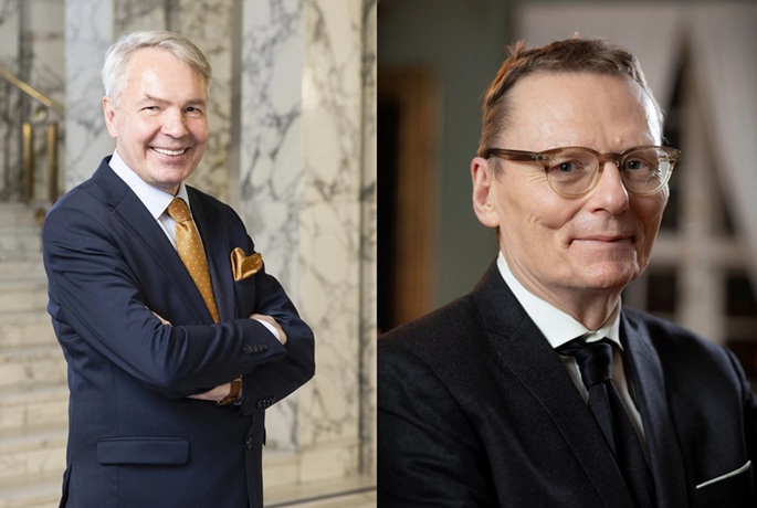 Haavisto ja Robinson saavat kunniatohtorin arvot Helsingin yliopistosta 1