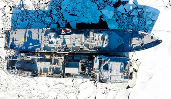 Laivaston talviharjoitus käynnistyy Itämerellä 1