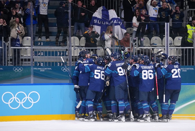 Leijonat etenevät olympialaisten jääkiekon välieriin 1