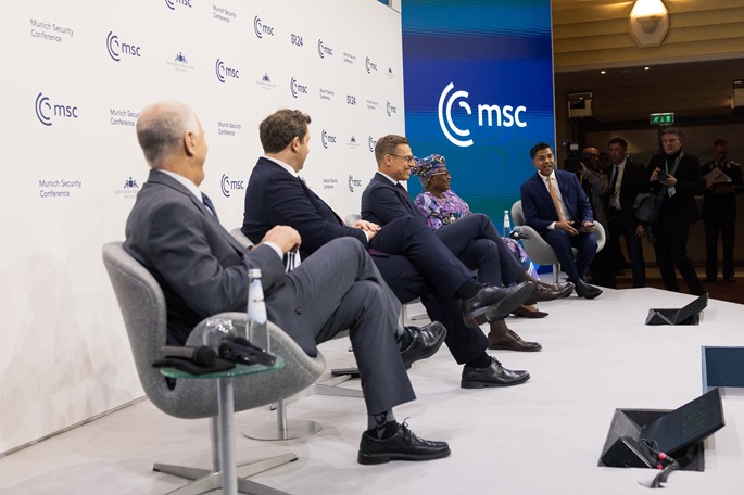 Presidentti osallistuu Münchenin turvallisuuskonferenssiin. 1