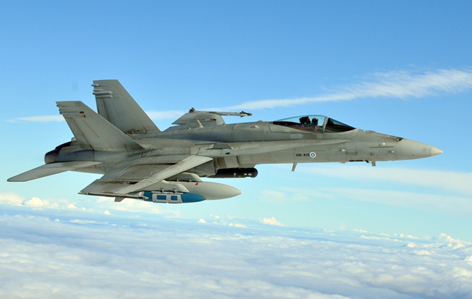 Kaksi dronea törmäsi Kaakkois-Suomessa. 1