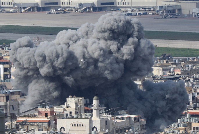 Kaksikymmentä kuollutta Israelin hyökkäyksissä Libanonissa 1