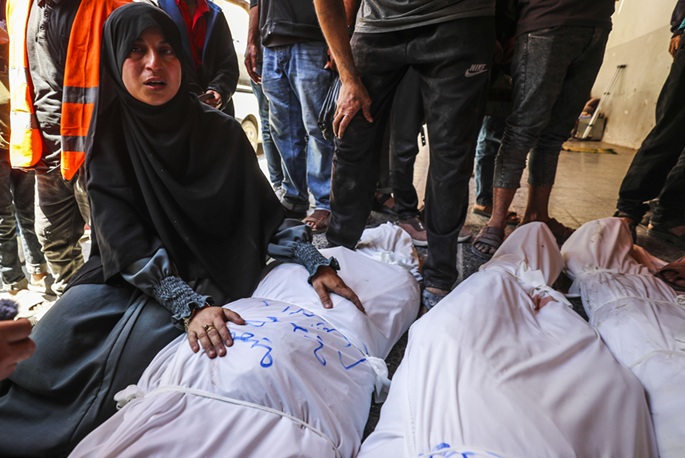 Kolme palestiinalaista kuoli Israelin ilmaiskussa Gazassa. 1