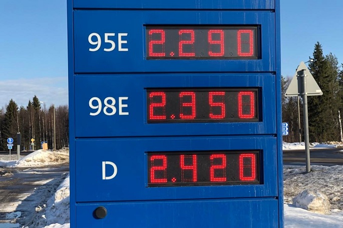 Nesteen hinnat nousevat maaliskuussa Suomessa 1