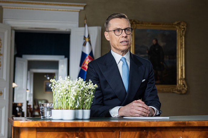 Presidentti aloittaa nelipäiväisen vierailun Intiaan. 1