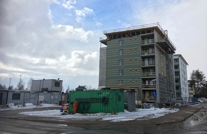 Rakennuskustannukset nousivat helmikuussa 1 % vuodentakaisesta. 1