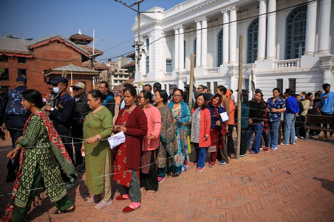 RSP suuntaa murskaavaan voittoon Nepalin parlamenttivaaleissa. 1