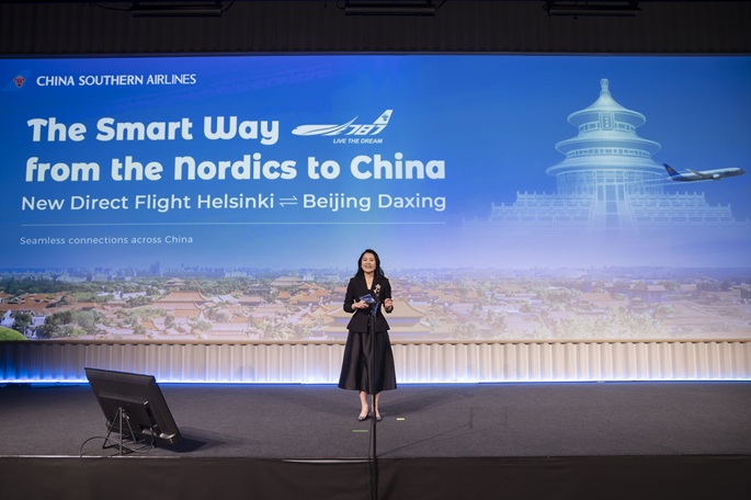 Uusi suora reitti Helsingistä Pekingiin avattu Kiinan ja Suomen suhteiden vahvistamiseksi 1