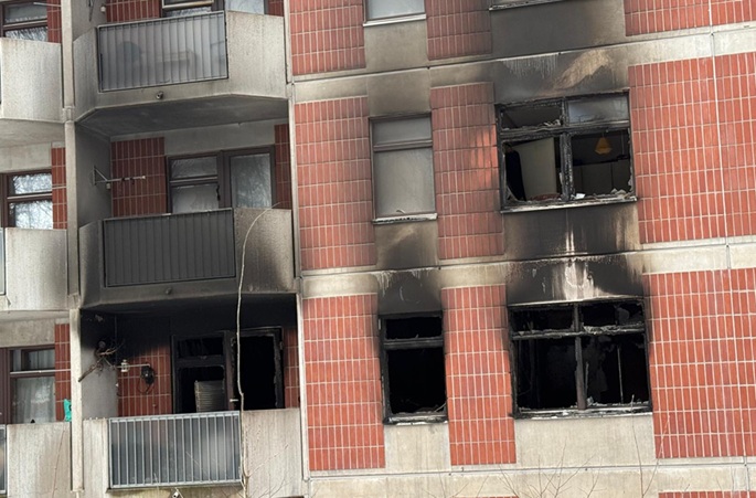 Vantaalla epäilty tuhopoltosta pidätetty poliisin tutkintaan lisäkyselyjä varten. 1