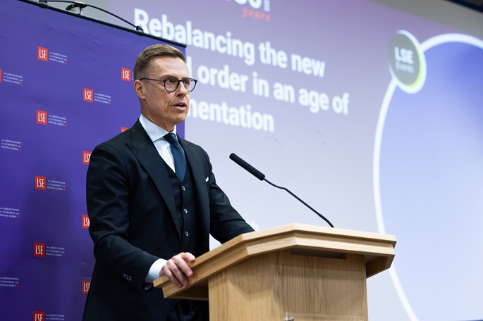 Yhdysvaltojen sanktioiden lieventäminen Venäjälle on "erittäin haitallista", toteaa Stubb Telegraphille. 1