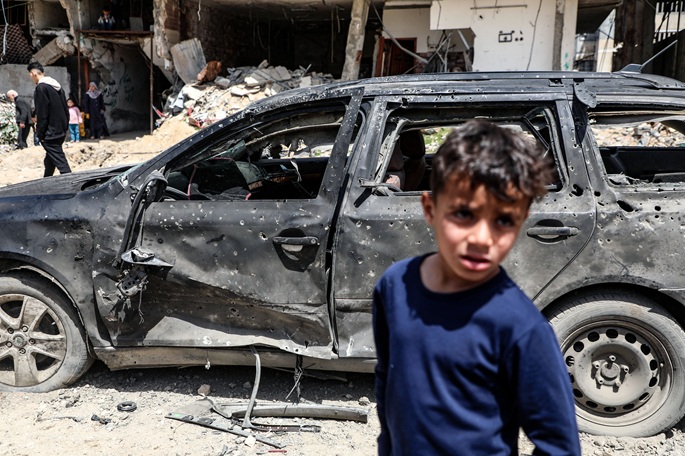 11 palestiinalaista kuoli Israelin tykistötuleen Gazassa. 1