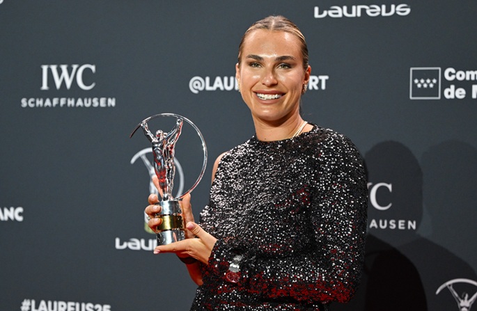 Alcaraz ja Sabalenka voittavat Laureus-palkinnot 3