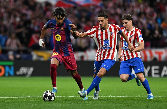 Atletico voittaa Barcelonan yhteismaaleilla edeten Mestarien liigan välieriin. 1