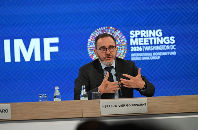 IMF laskee maailmanlaajuista kasvunennustetta vuodelle 2026 3,1 prosenttiin. 1