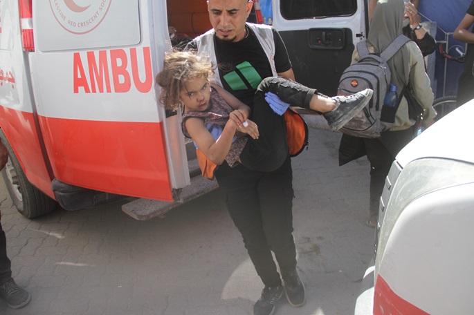 Neljä palestiinalaista kuoli Israelin ilmaiskussa Gazassa. 1