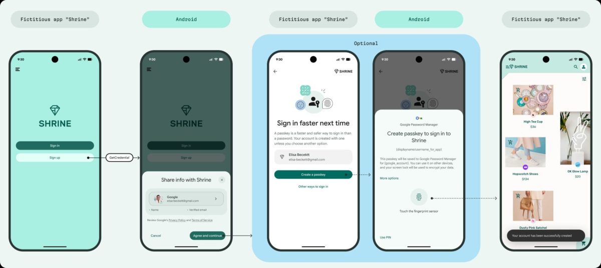 Uuteen Androidiin saadaan vaivaton kirjautumistapa sovelluksiin – sähköpostivahvistus onnistuu ilman koodeja tai linkkejä.0