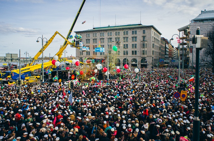 Vappujuhlintaa käynnistyy eri puolilla maata 1