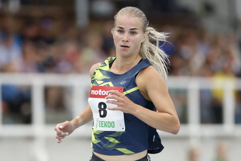Alisa Vainio kilpailee lauantaina Helsingissä. 1