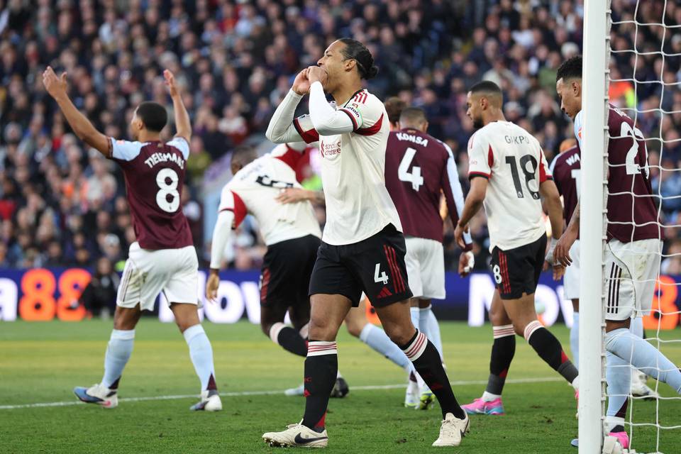 Aston Villa voitti Liverpoolin – paikka Mestarien liigassa varmistui 1