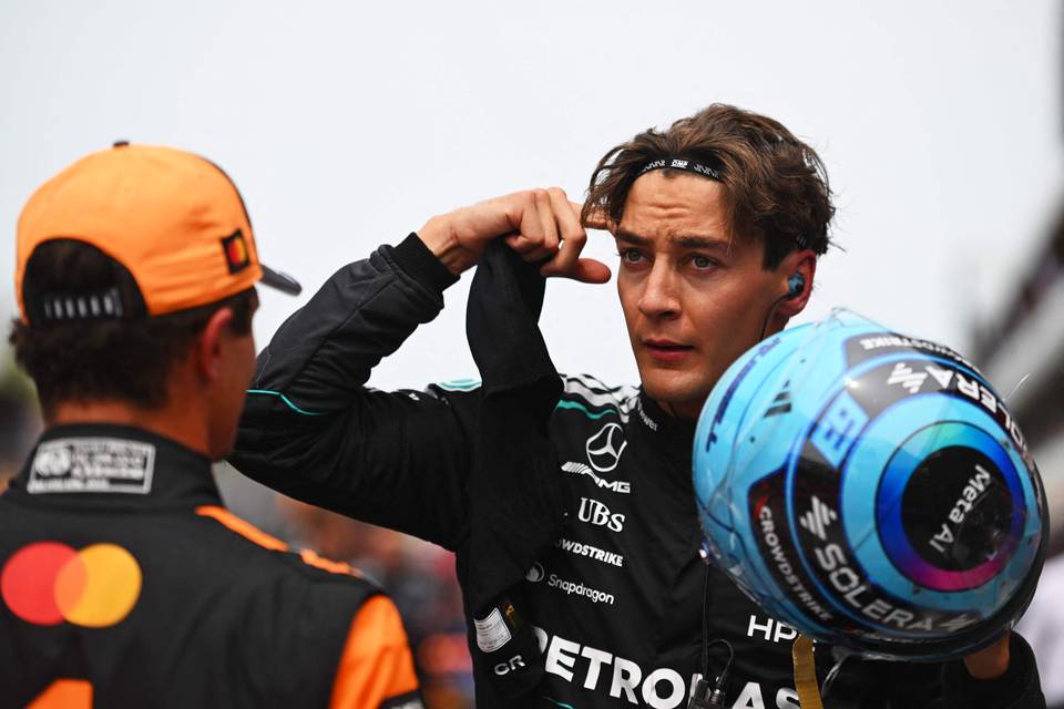 George Russell voitti sprinttikilpailun George Russell voitti sprinttikilpailun 1