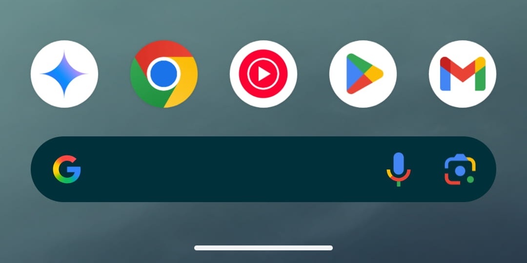 Googlen Pixel-puhelimille odotettu päivitys – hakupalkki poistuu käytöstä.0