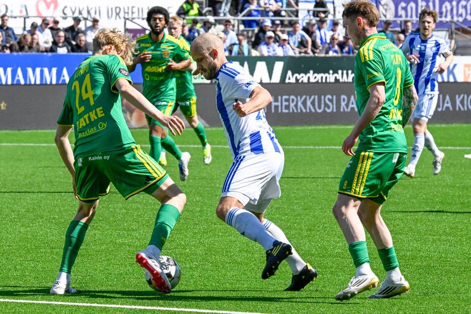 HJK ja Ilves pelasivat tasan, Inter johtaa sarjaa. HJK ja Ilves pelasivat tasan, Inter johtaa sarjaa. 1