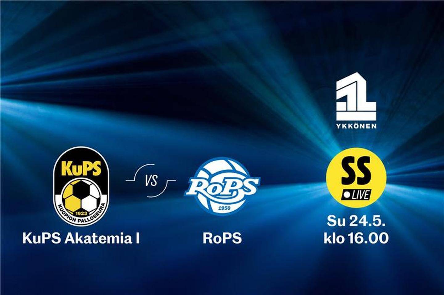 KuPS Akatemia pelaa RoPS:aa vastaan – Seuraa ottelua suorana tästä sunnuntaina. KuPS Akatemia pelaa RoPS:aa vastaan – Seuraa ottelua suorana tästä sunnuntaina. 1