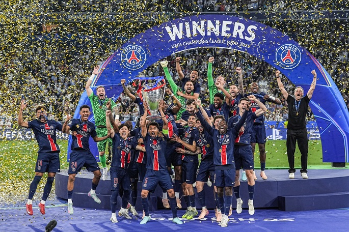 PSG voitti Arsenalin ratkaisevassa ottelussa säilyttääkseen Mestarien liigan mestaruuden. PSG voitti Arsenalin ratkaisevassa ottelussa säilyttääkseen Mestarien liigan mestaruuden. 1