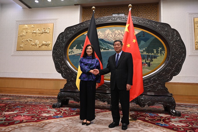 Saksalainen ministeri vaatii tiivistämistä yhteistyölle Kiinan kanssa 1