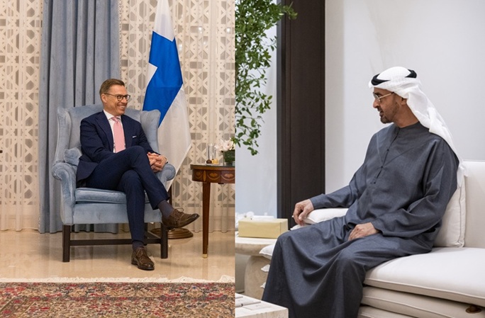 Stubb ja Al Nahyan keskustelevat Lähi-idästä ja kahdenvälisistä suhteista puhelimitse. 1