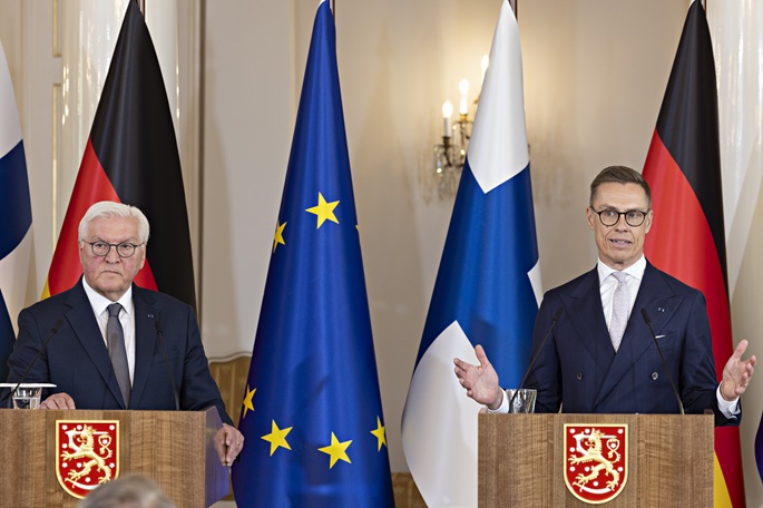 Stubb ja Steinmeier tukevat Yhdysvaltojen turvallisuustakuiden jatkamista Euroopassa 1