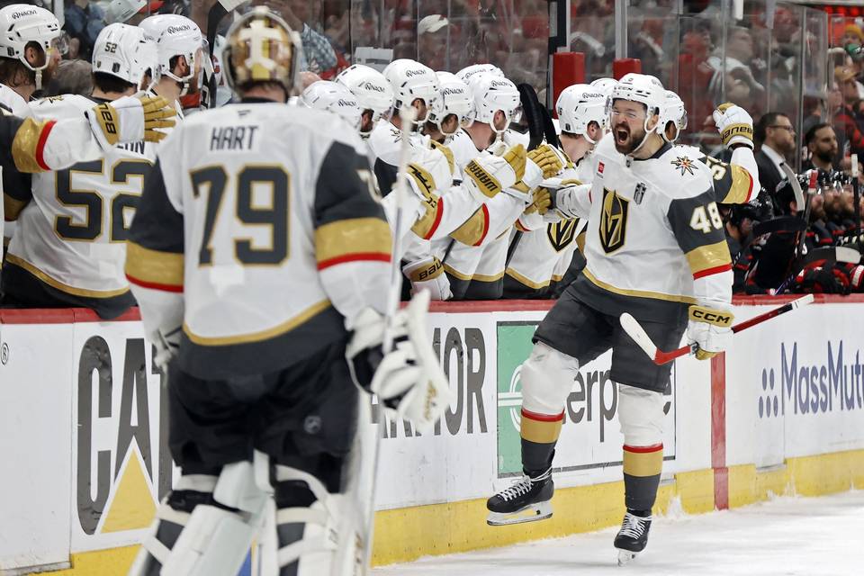 Carolinan hyvä startti ei riittänyt – Vegas Golden Knights nappasi avausvoiton Stanley Cupin finaalisarjan avauksessa. 1