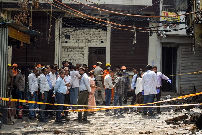 Delhi-hotellin tulipalossa kuoli 21, joista 17 ulkomaalaista. 1