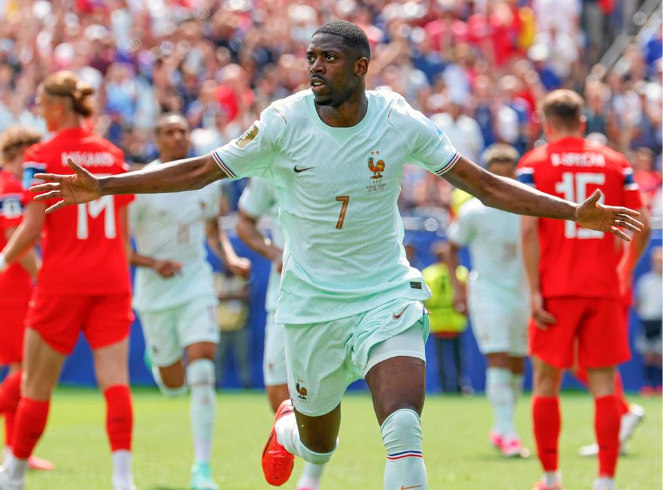 Dembélé vastasi kritiikkiin: kolme maalia 25 minuutissa Dembélé vastasi kritiikkiin: kolme maalia 25 minuutissa 1