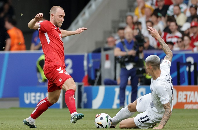 Eriksen tuntee olonsa hyväksi kentällä tapahtuneen romahduksen jälkeen. 1
