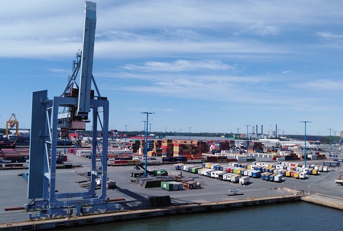 Helsingin sataman lastinkäsittely laski 1,1 % tammi-toukokuussa. 1