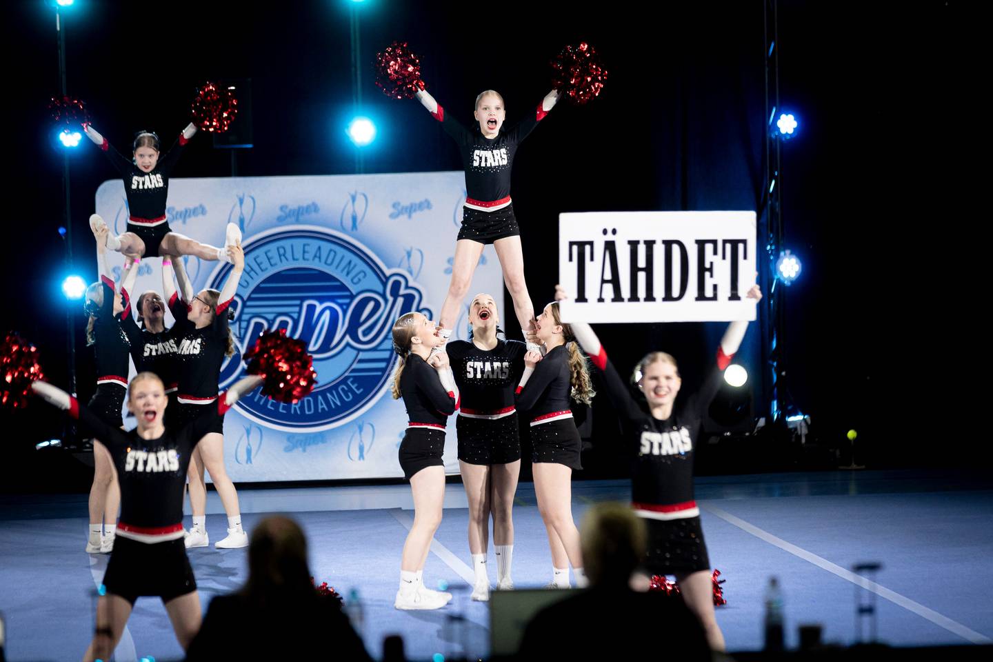 Kuopioon kaksi nelossijaa cheerleadingin SM-kilpailuista Kuopioon kaksi nelossijaa cheerleadingin SM-kilpailuista 1