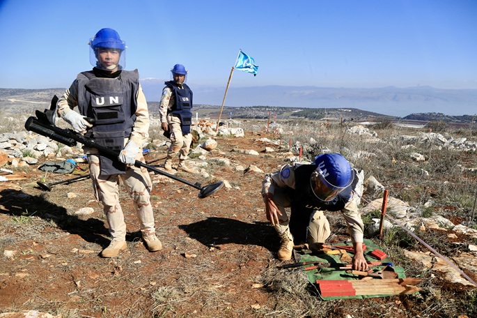 Laaja israelilainen sotilaallinen toiminta havaittu YK:n operaatioalueella: UNIFIL 1