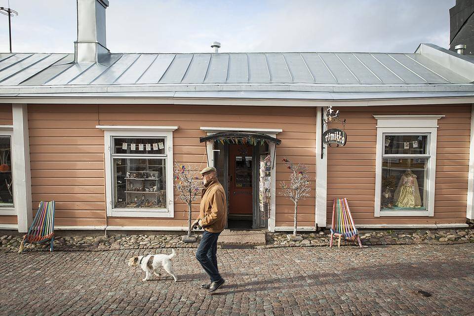 Lelukaupan pääovesta saapui sisään erikoisia vieraita – katso viehättävä video 1