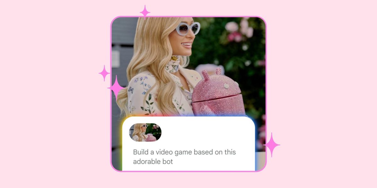 Paris Hilton ja Google tekevät yhteistyötä: esittelevät Androidin ja tekoälypohjaisten sovellusten kehittämistä. 2 Paris Hilton ja Google tekevät yhteistyötä: esittelevät Androidin ja tekoälypohjaisten sovellusten kehittämistä.1