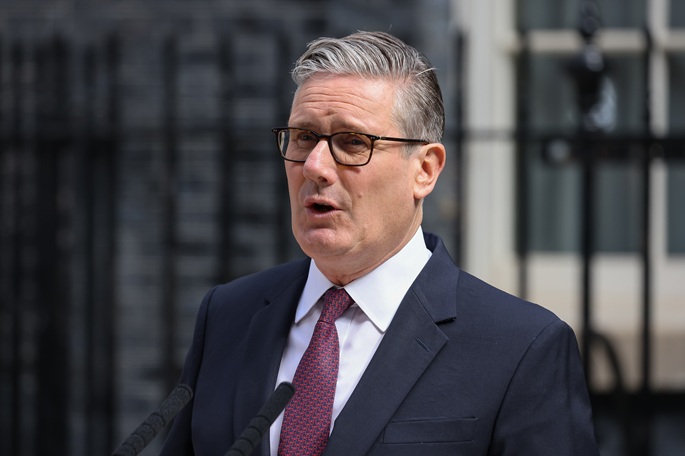 Starmer jatkaa kansanedustajana poistuttuaan Downing Streetiltä. 1
