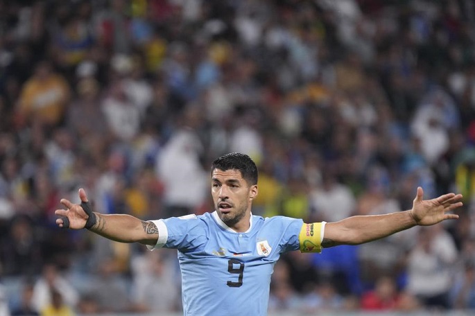 Uruguay julkaisi MM-kisajoukkueen ilman Suarezia Uruguay julkaisi MM-kisajoukkueen ilman Suarezia 1