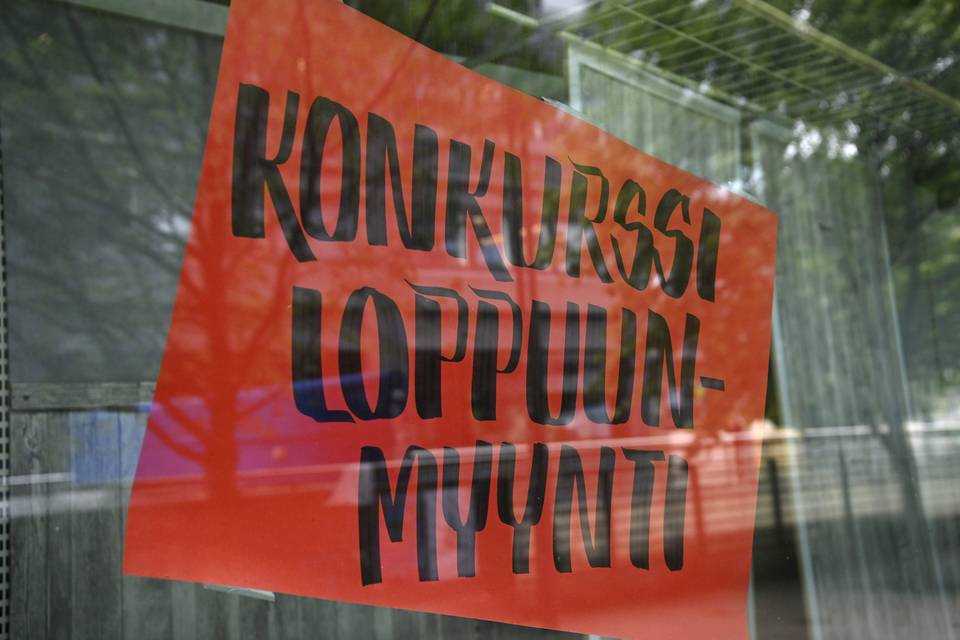 Viime vuonna käsiteltiin lähes tuhat enemmän konkurssihakemusta verrattuna vuoteen 2024. Viime vuonna käsiteltiin lähes tuhat enemmän konkurssihakemusta verrattuna vuoteen 2024. 1