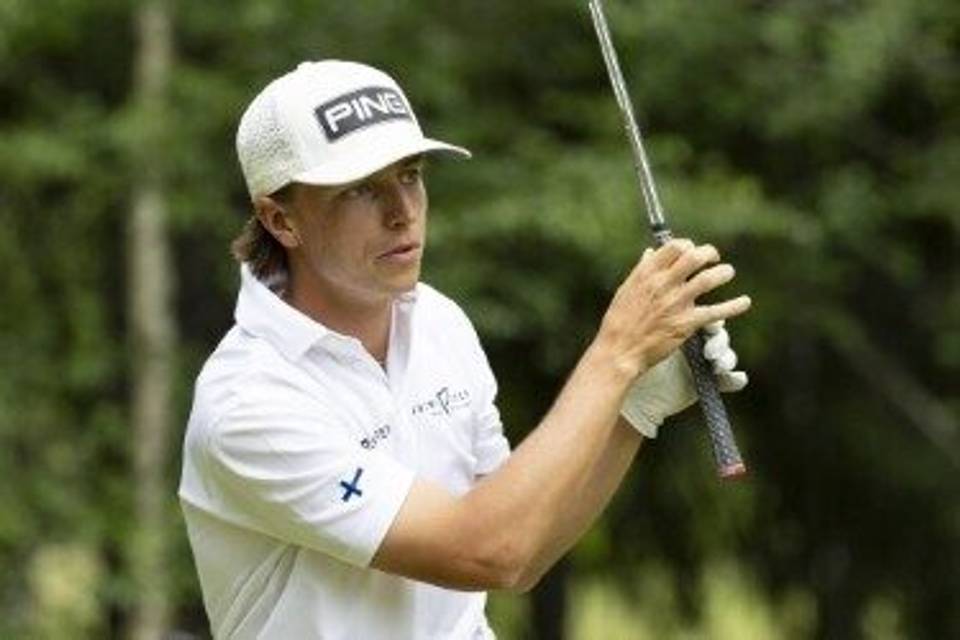 Viskari sijoittui EM-golfissa 18. sijalle satapäisen kotikatsomon edessä. 1
